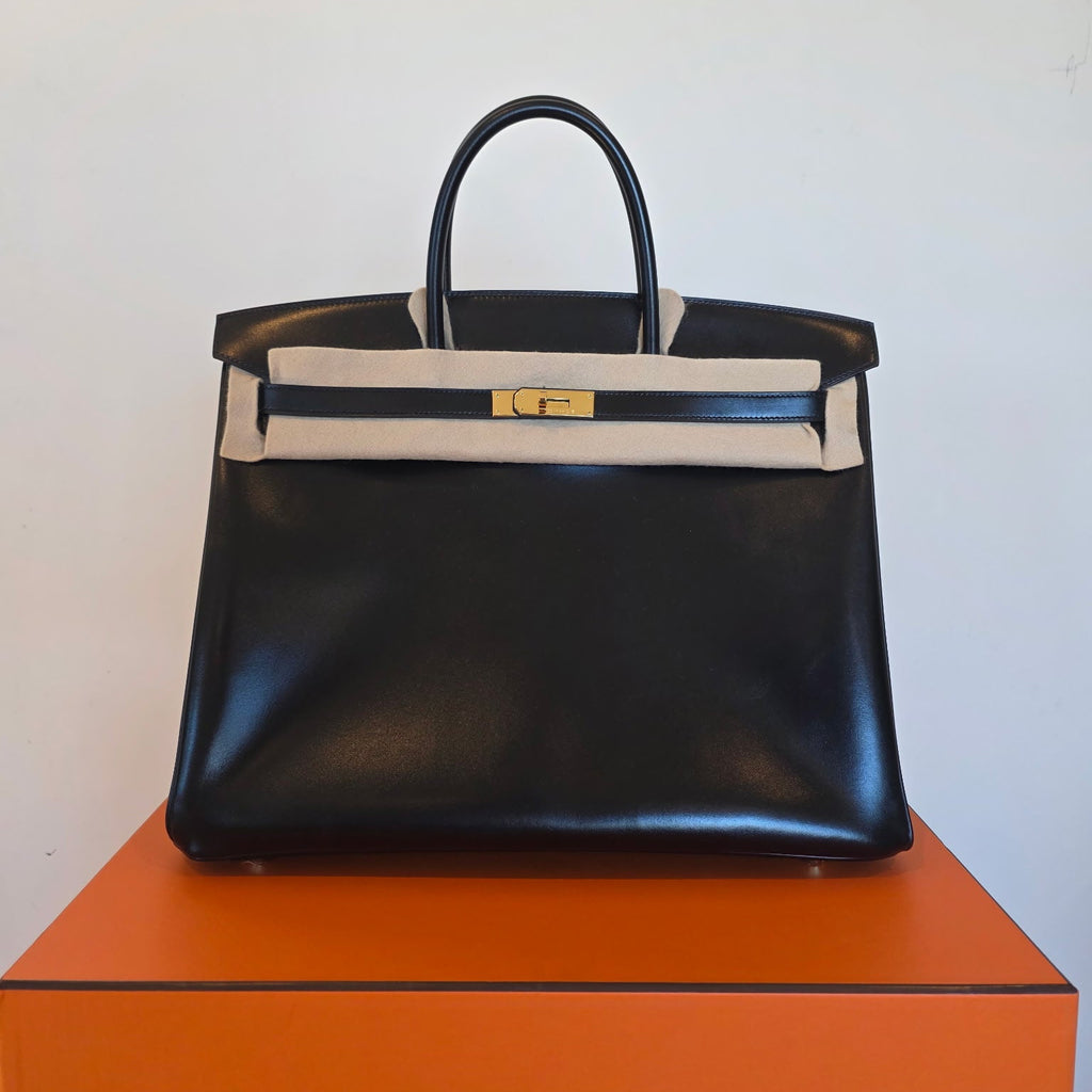 Hermes Birkin 40, Vert Anglais, Box Calf, Gold Hardware, 2021 (Z)