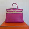 Hermes Birkin 35, Fuchia Chevre 2008 (L)