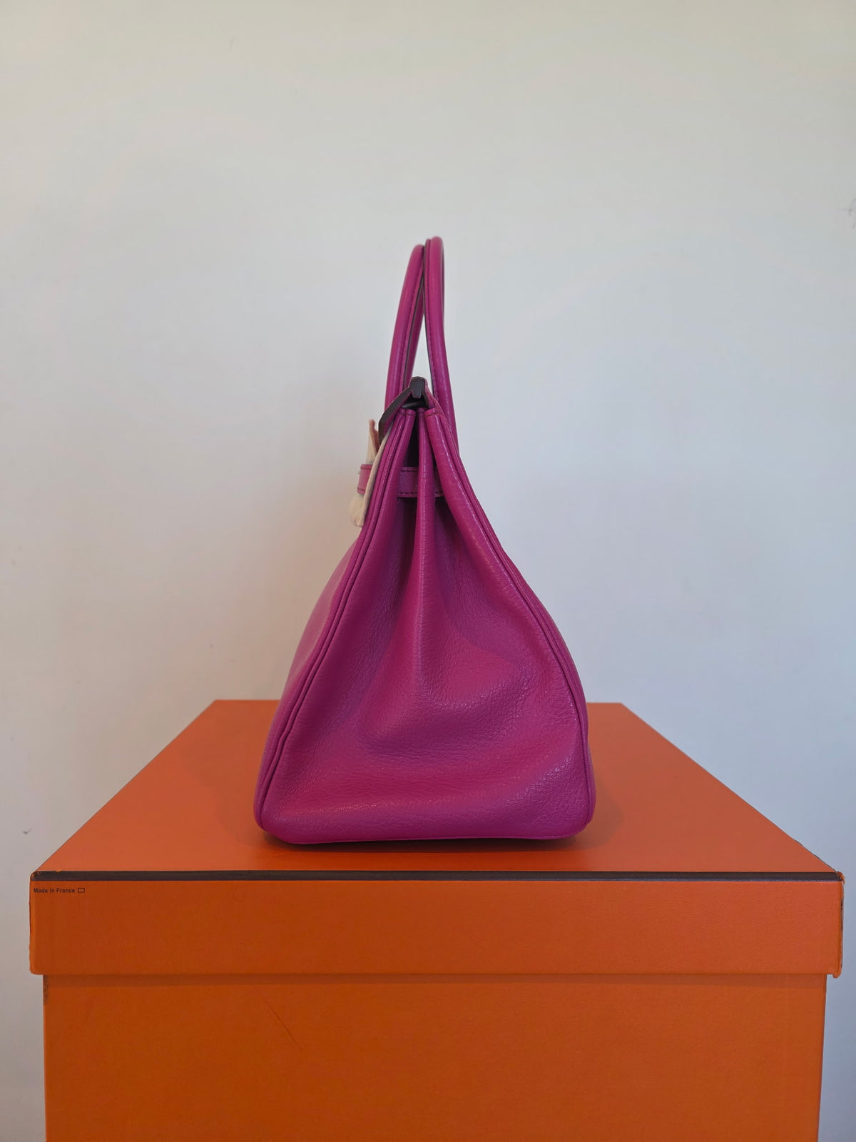 Hermes Birkin 35, Fuchia Chevre 2008 (L)