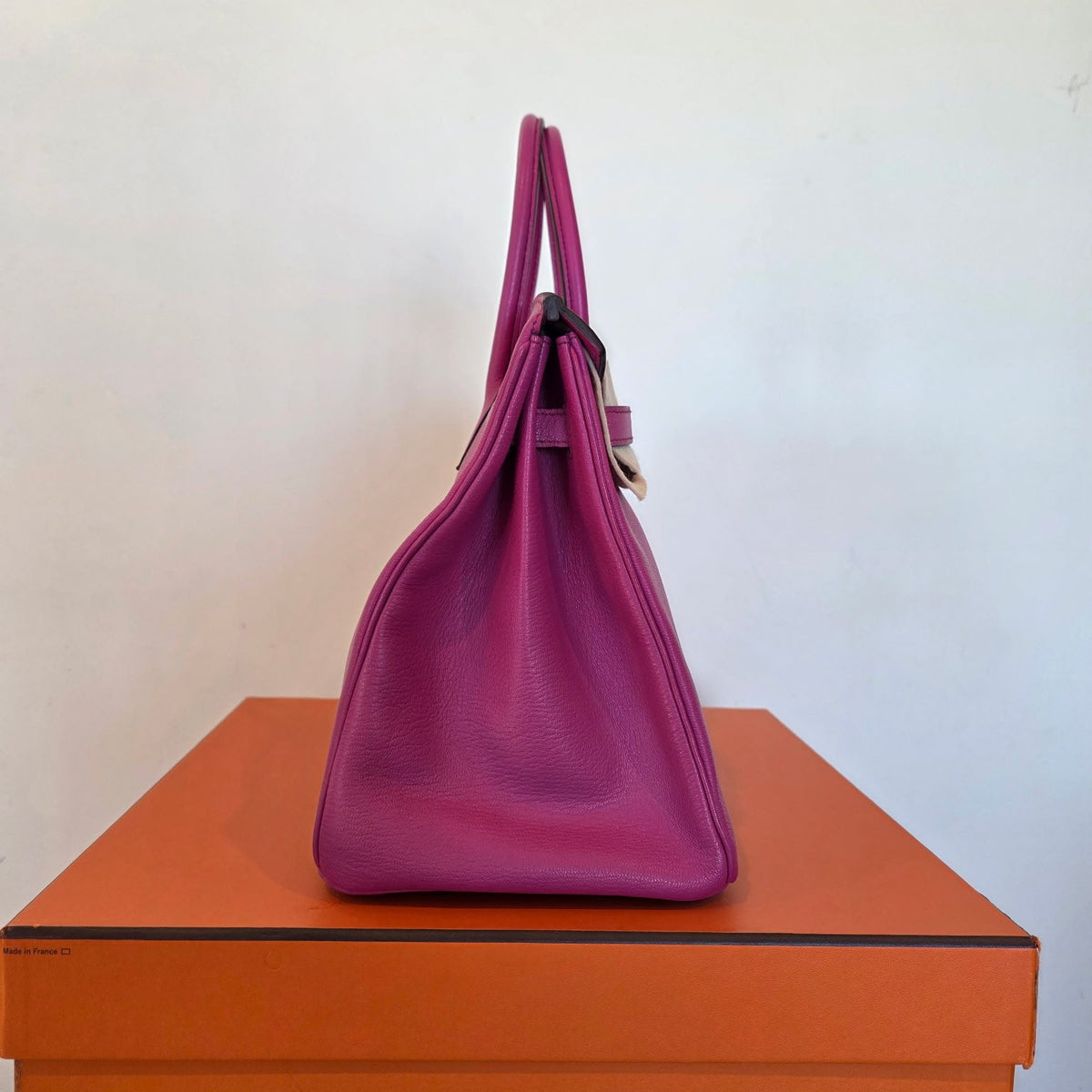 Hermes Birkin 35, Fuchia Chevre 2008 (L)