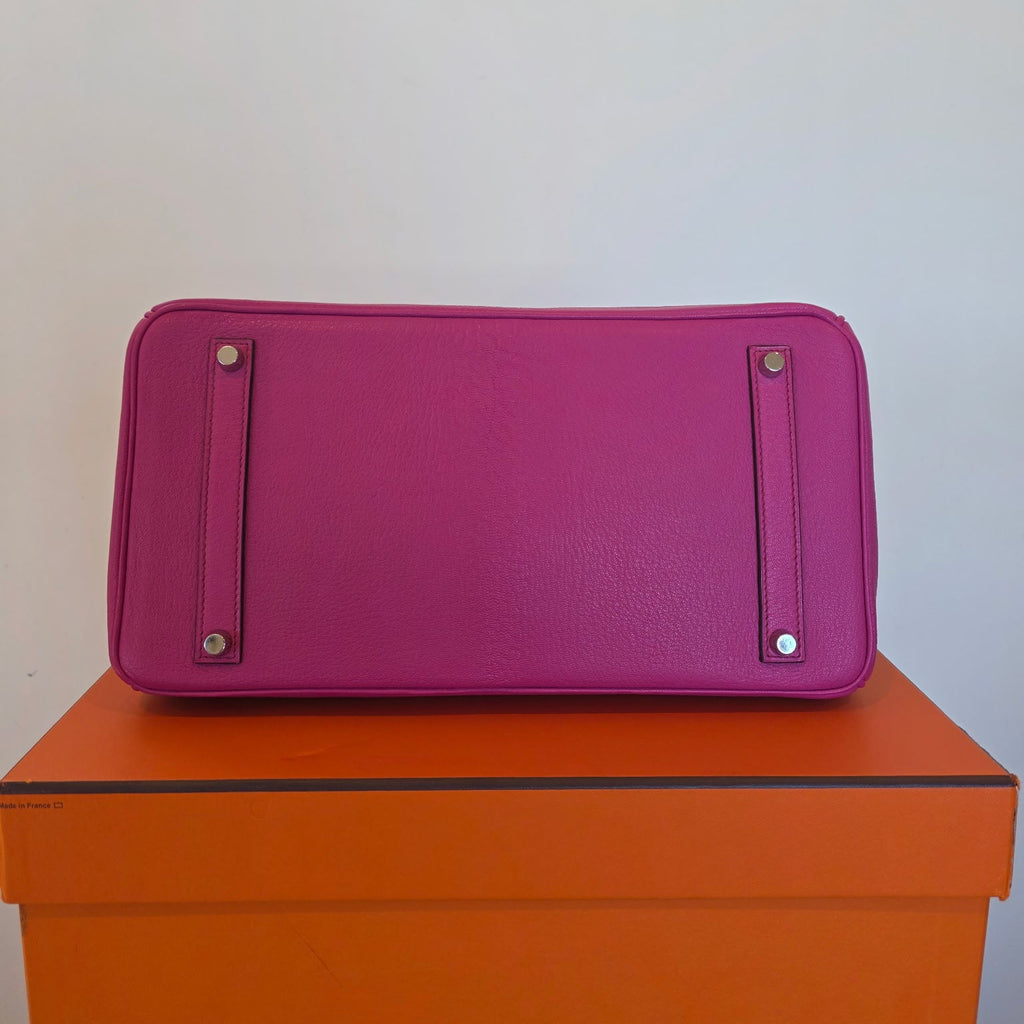 Hermes Birkin 35, Fuchia Chevre 2008 (L)