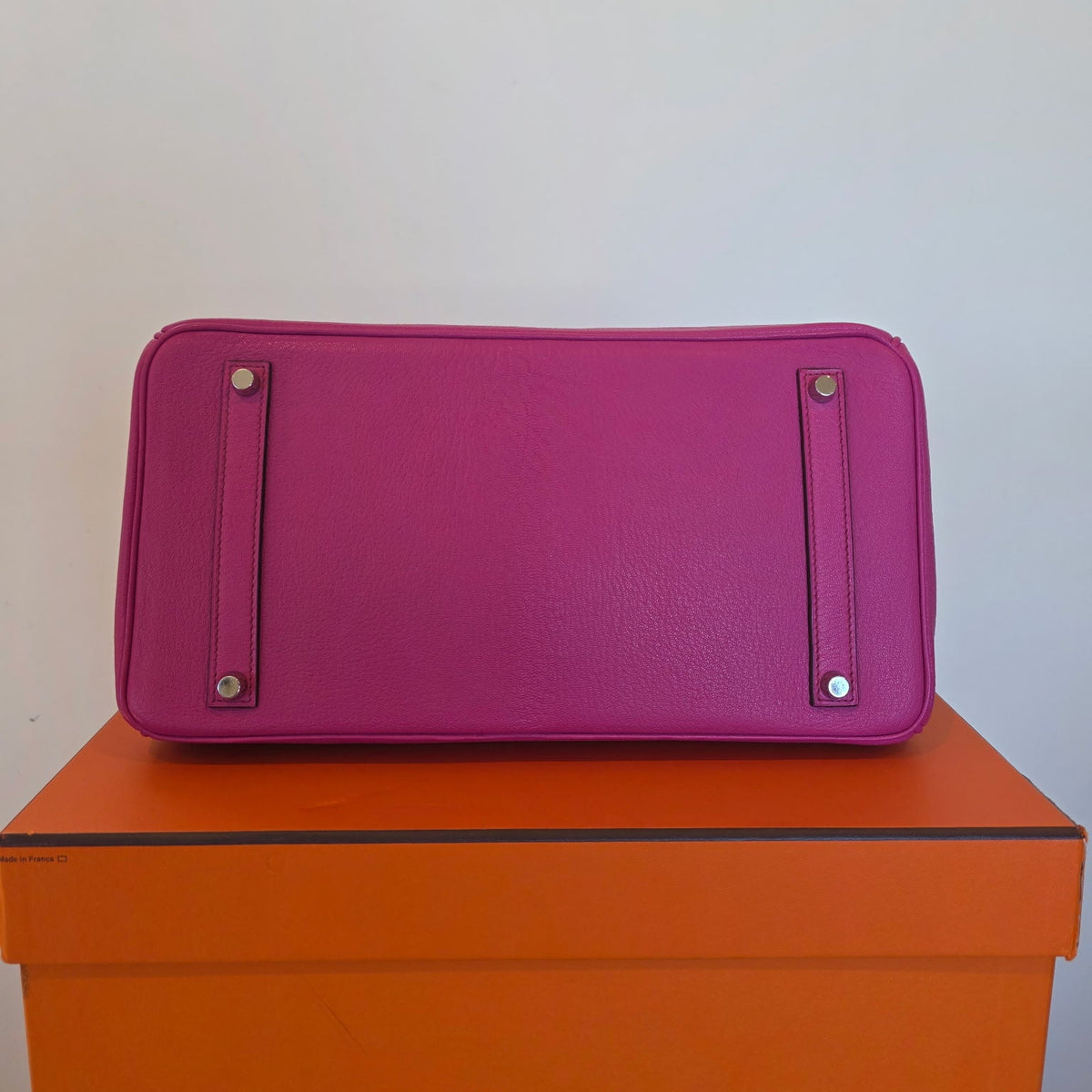 Hermes Birkin 35, Fuchia Chevre 2008 (L)