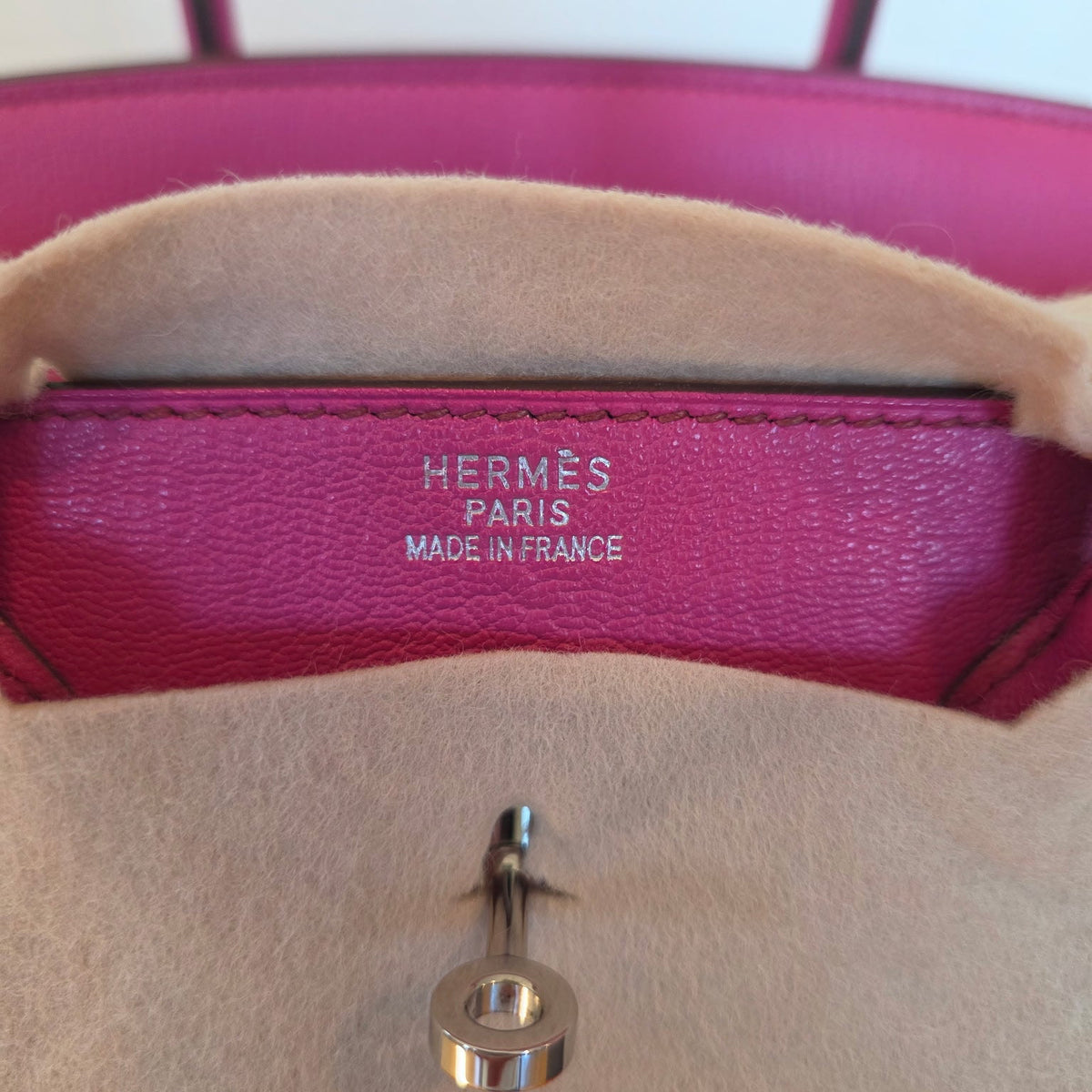 Hermes Birkin 35, Fuchia Chevre 2008 (L)
