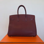 Hermes Birkin 35 Rouge H / Rasin Togo 2008 L
