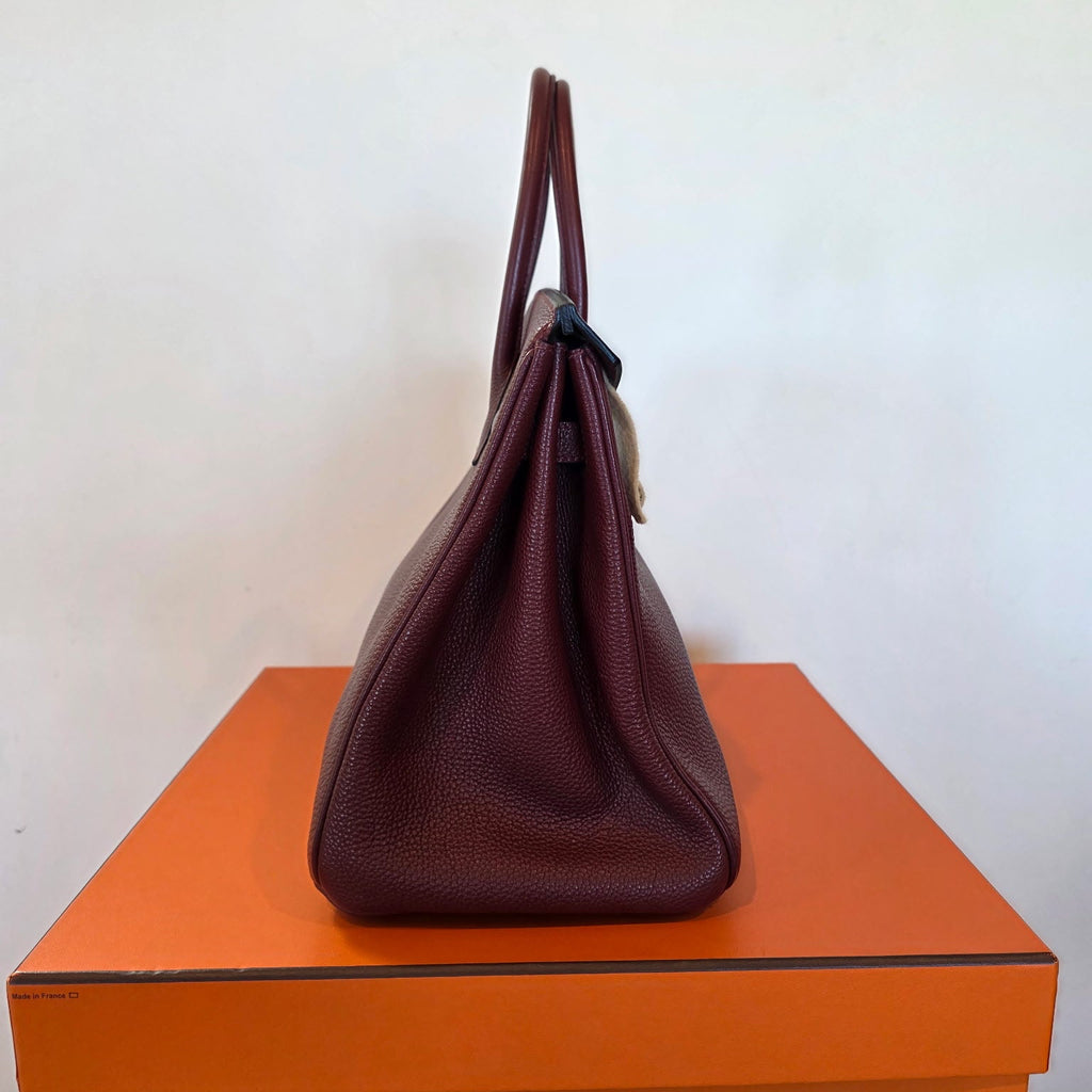 Hermes Birkin 35 Rouge H / Rasin Togo 2008 L