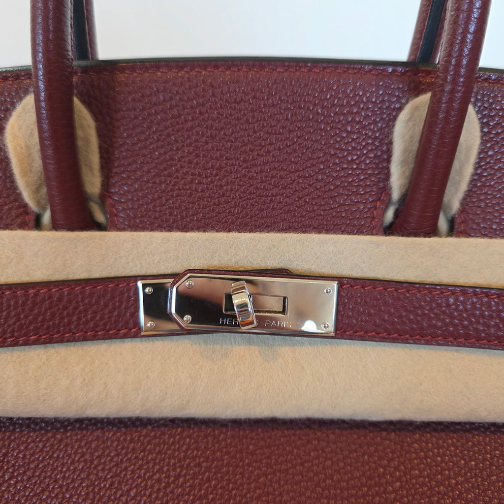 Hermes Birkin 35 Rouge H / Rasin Togo 2008 L