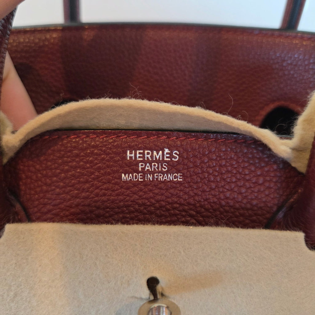 Hermes Birkin 35 Rouge H / Rasin Togo 2008 L