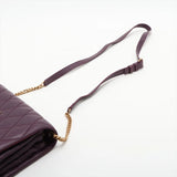 Saint Laurent Paris Sunset Leather Chain Shoulder Bag Red 442906