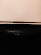 Vivienne Tam velvet black skirt