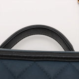 Chanel CC Filigree Caviar Skin Chain Shoulder Bag navy x black Gold Metal Fittings 28584235 28th