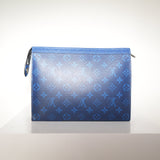 Louis Vuitton Blue Clutch Bag