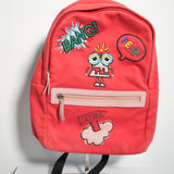 Fendi Backpack: Red Robot Design