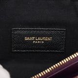 Saint Laurent Paris Sunset Leather Chain Shoulder Bag Red 442906