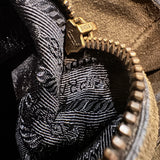 Prada Suede Satchel Fringe Bag