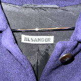 Jil Sanders Peacoat Purple