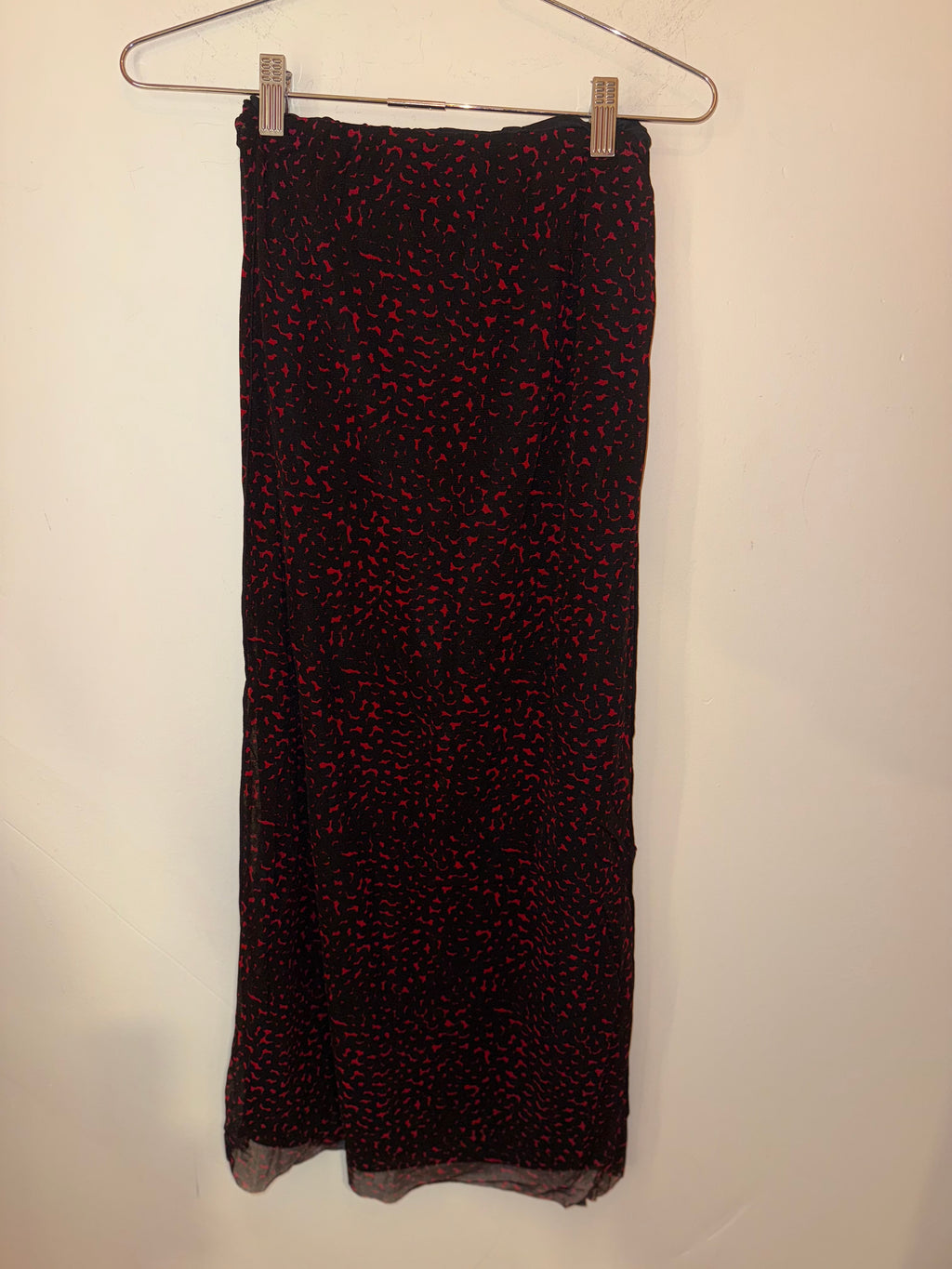 Vivienne Tam red print skirt