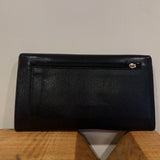 Chanel Black Leather Double C Wallet