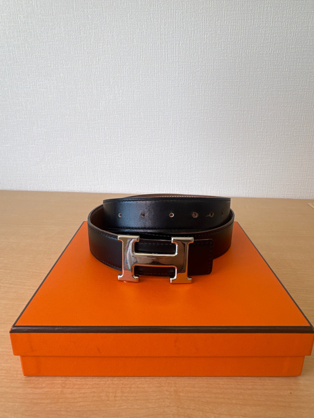 Japan Exclusive: Hermes Constance H Belt Size 90 L Stamp