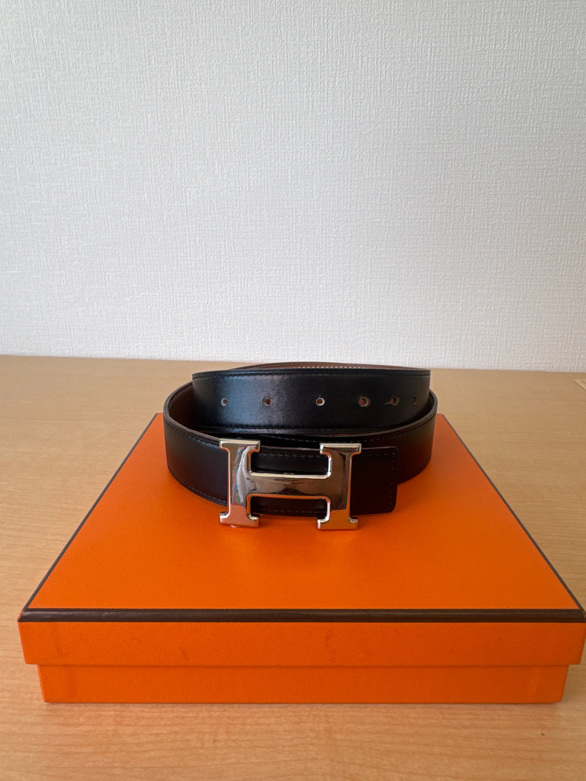 Japan Exclusive: Hermes Constance H Belt Size 90 L Stamp
