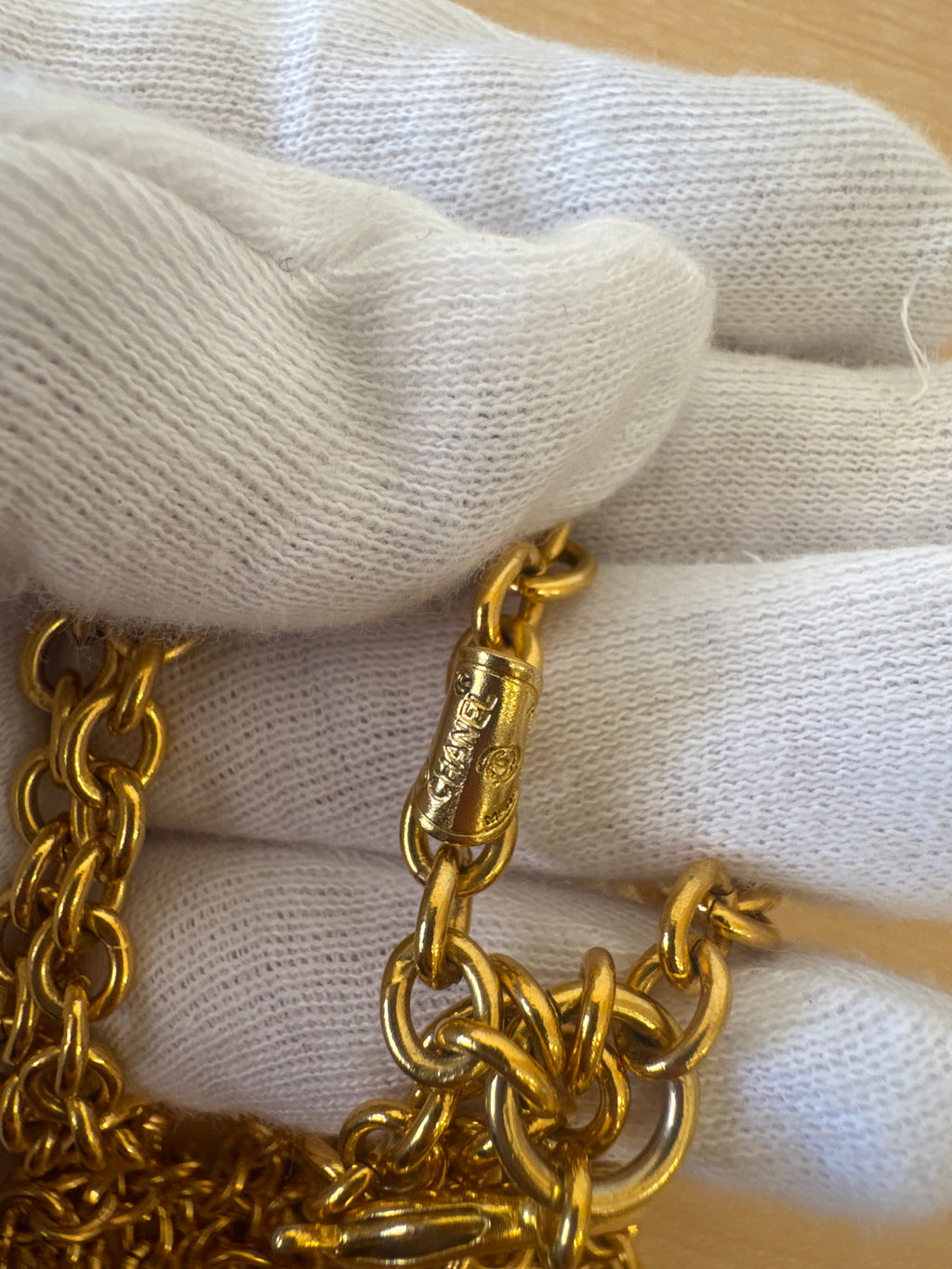 Japan Exclusive: Chanel Gold Necklace  Accessory
