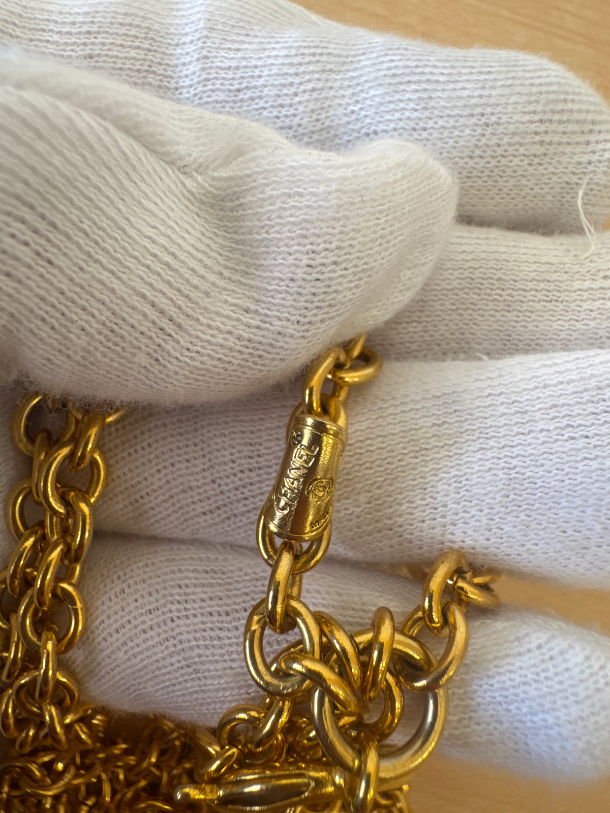 Japan Exclusive: Chanel Gold Necklace  Accessory