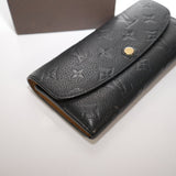 Louis Vuitton Empreinte Leather Wallet Black