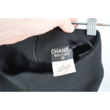 #46. FREE COA Vintage Chanel High-Waist Pencil Skirt Black Size 36