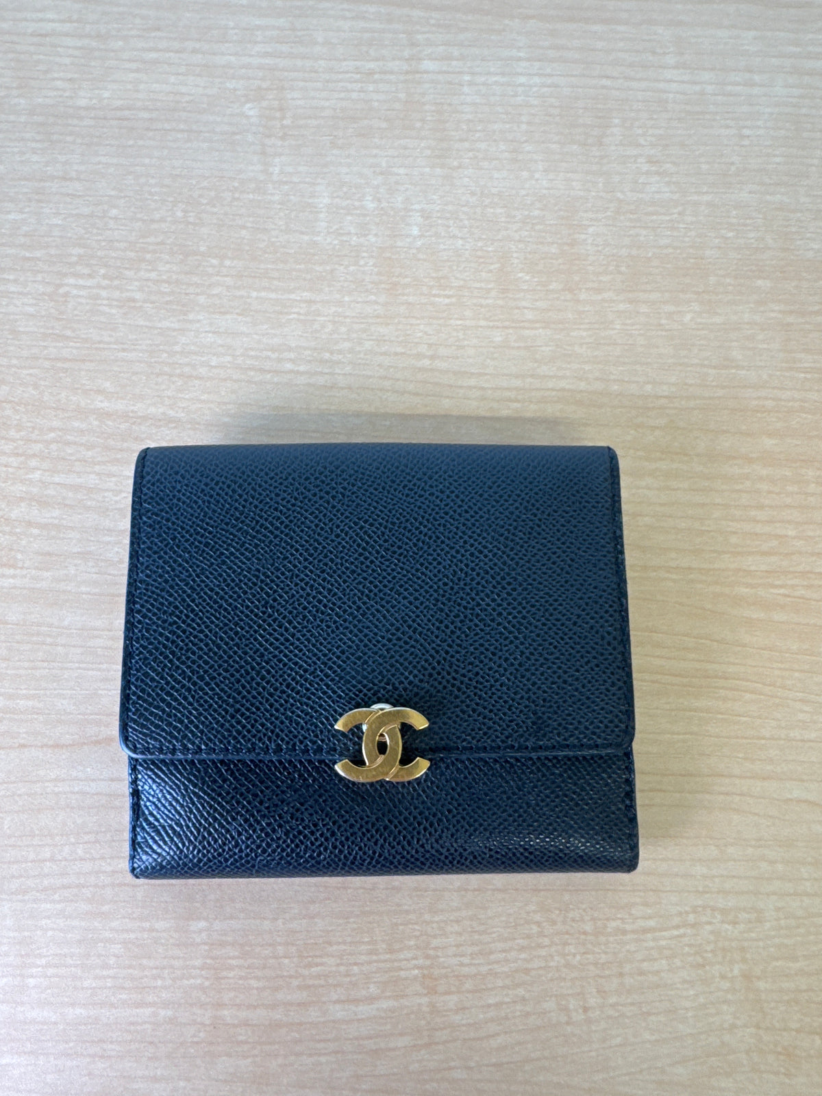 Japan Exclusive: Chanel Caviar Coco Mark Pouch