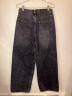 Acne Studio wide leg black jeans