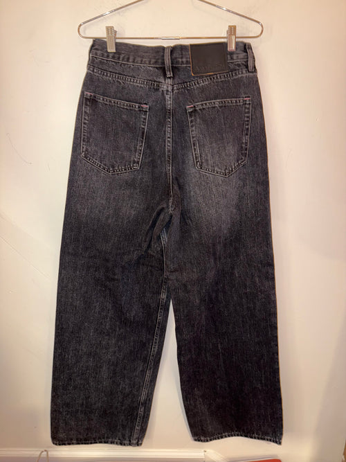Acne Studio wide leg black jeans
