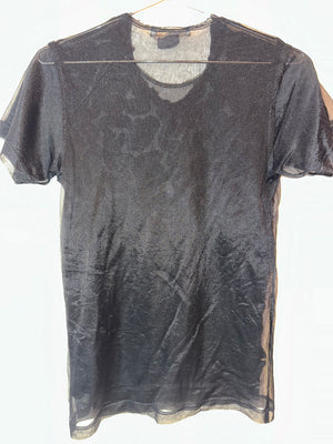 Comme Des Garçon Mesh Shirt with Extra Lining
