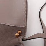 Fendi C'mon Small Leather Shoulder bag Beige 8BS082