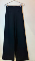 Yves Saint Laurent Wide Leg Black Trousers