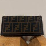 Fendi Monogram Brown Wallet