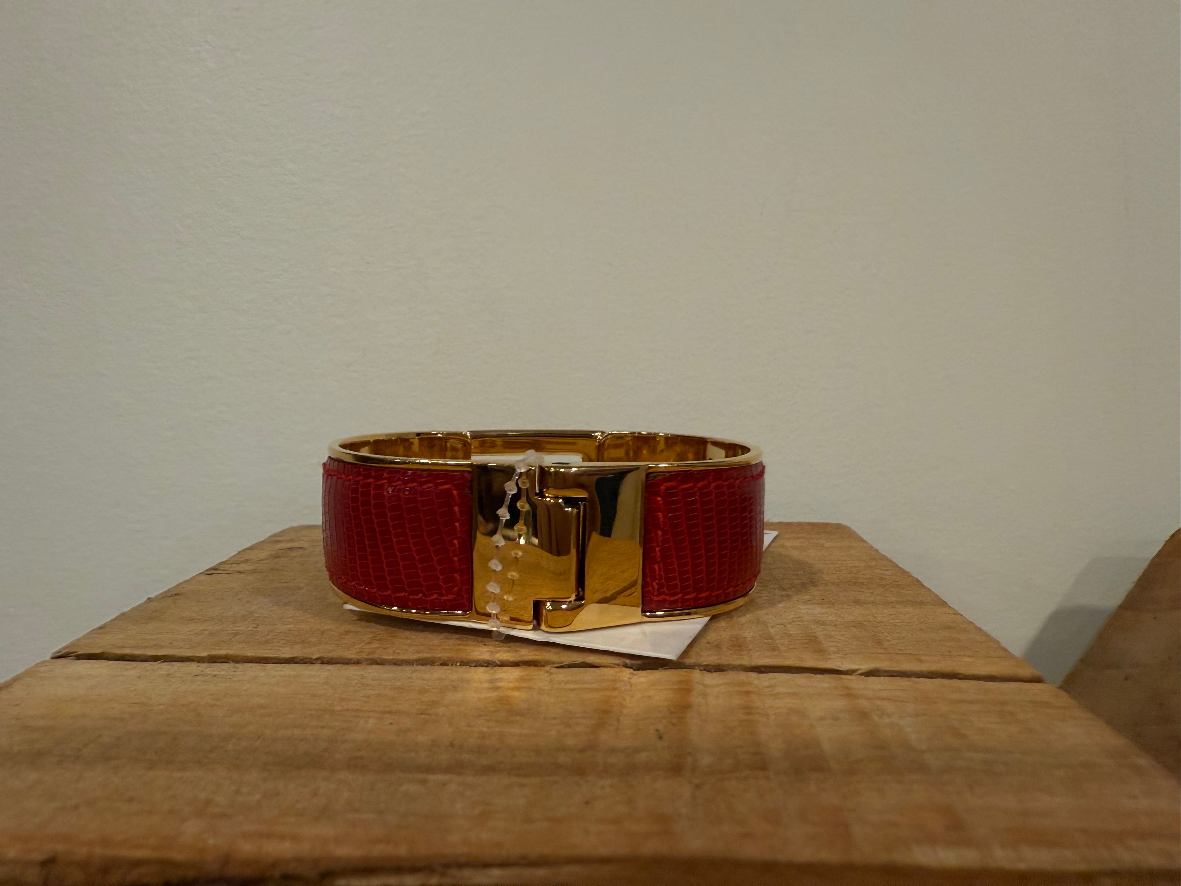 Gucci Red/Gold Bracelet