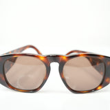 Vintage Chanel CC Tortoiseshell Matelassé Sunglasses