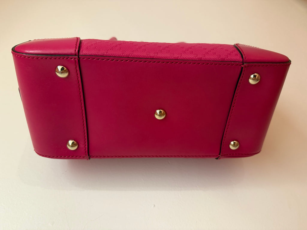 Gucci Hot Pink Cylinder Handbag