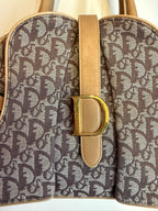 Dior Brown/Monogram Bowler Bag
