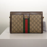 Gucci Ophidia Shoulder Canvas Bag Chain Crossbody *Damaged*