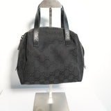 Vintage Gucci GG Canvas Black Mini Handbag Hobo Shoulder Bag