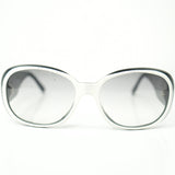 Vintage Chanel 5113 Camellia Flower Sunglasses Black/White