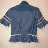 Sacai Denim Cropped Jacket