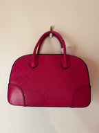 Gucci Hot Pink Cylinder Handbag