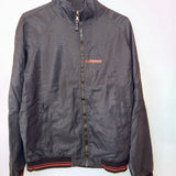 Prada dark blue with red stripes Nylon Jacket