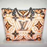 Louis Vuitton  Monogram Giant Crafty Neverfull MM Creme Caramel