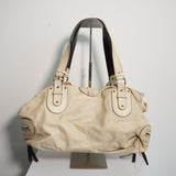 Chloe Kerala Equestrian White Bag
