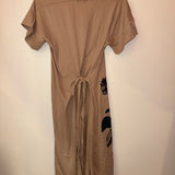 Vivienne Westwood Beige Dress with blue floral print size 2