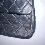 Vintage Chanel Quilted Lambskin Double Flap Bag