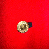 Gianni Versace Double Breasted Blazer Styled Jacket With Gold Hardware