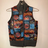Hysteric Glamour Patterned Puffer Vest